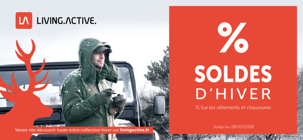 Solde d’Hiver chez LivingActive