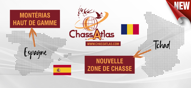 Des nouveautés chez Chassatlas !