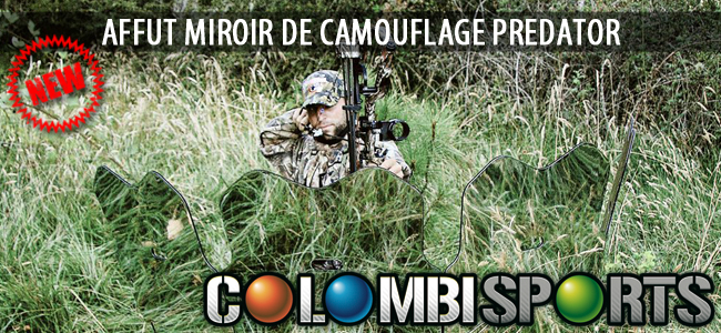 Un miroir de camouflage pour l’affût chez Colombi Sports !